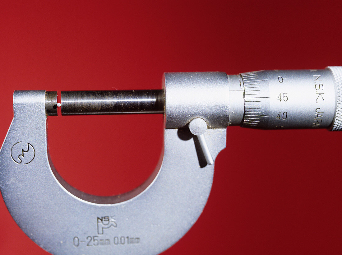 Micrometer screw gauge