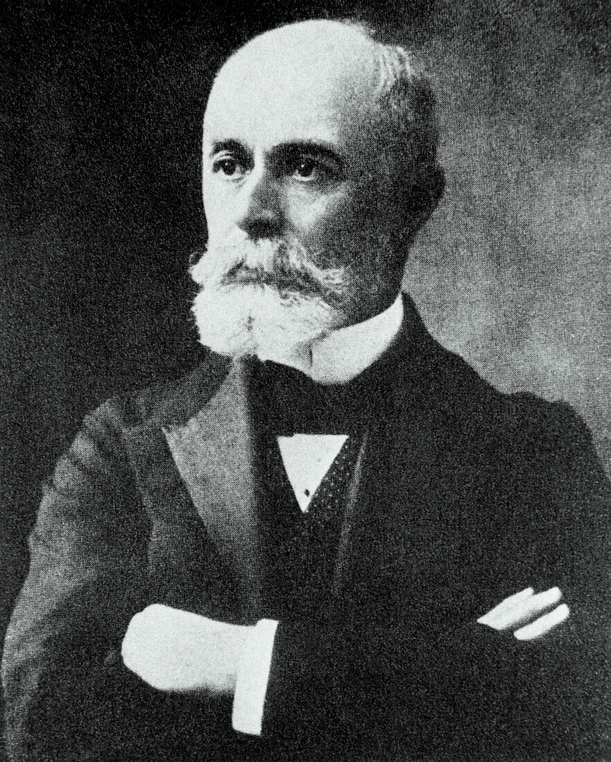 Portrait of the French physicist A. H. Becquerel