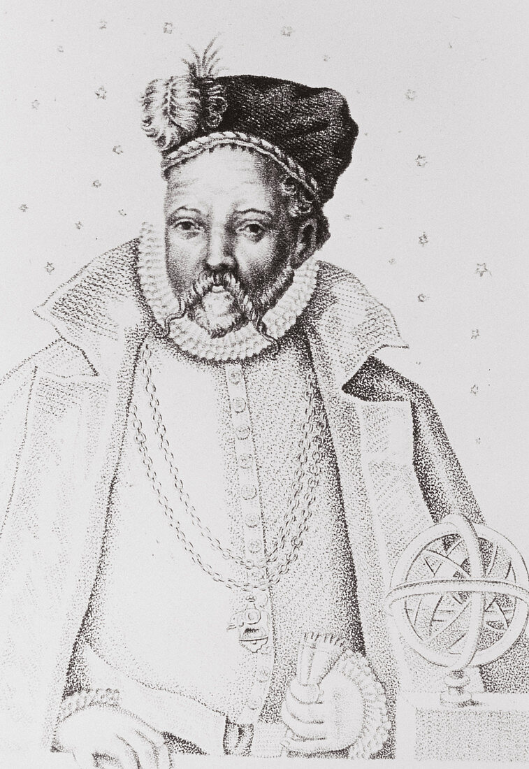 Portrait of the Danish astronomer Tycho Brahe