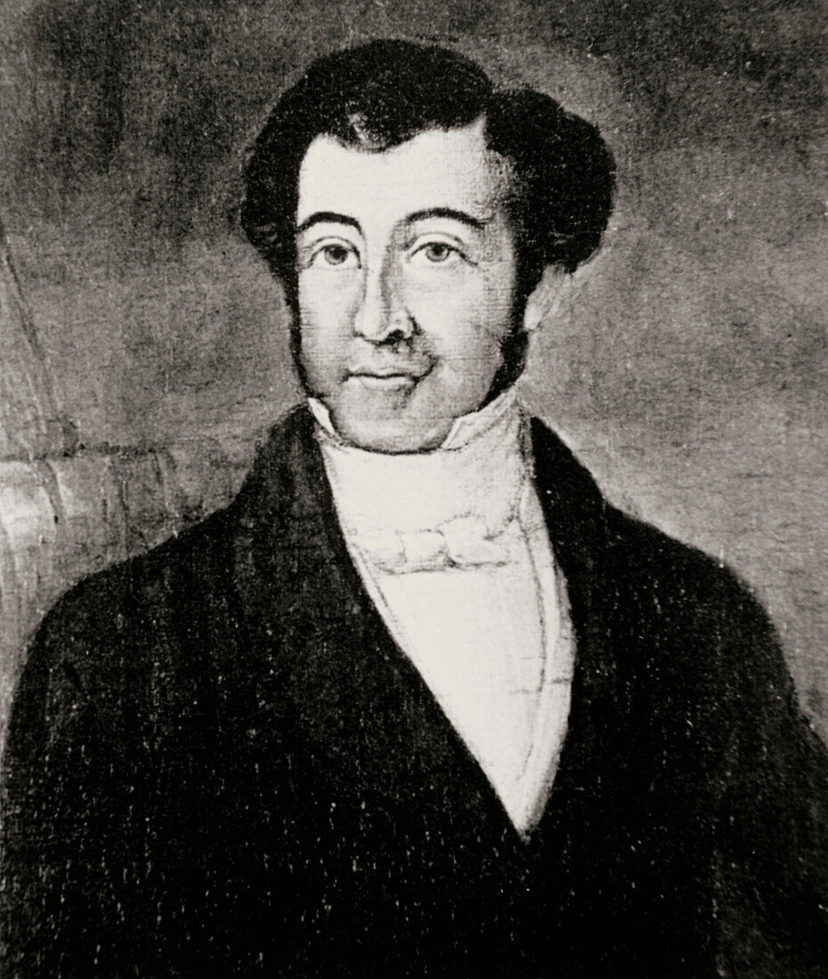 Portrait of British engineer,Joseph Bramah