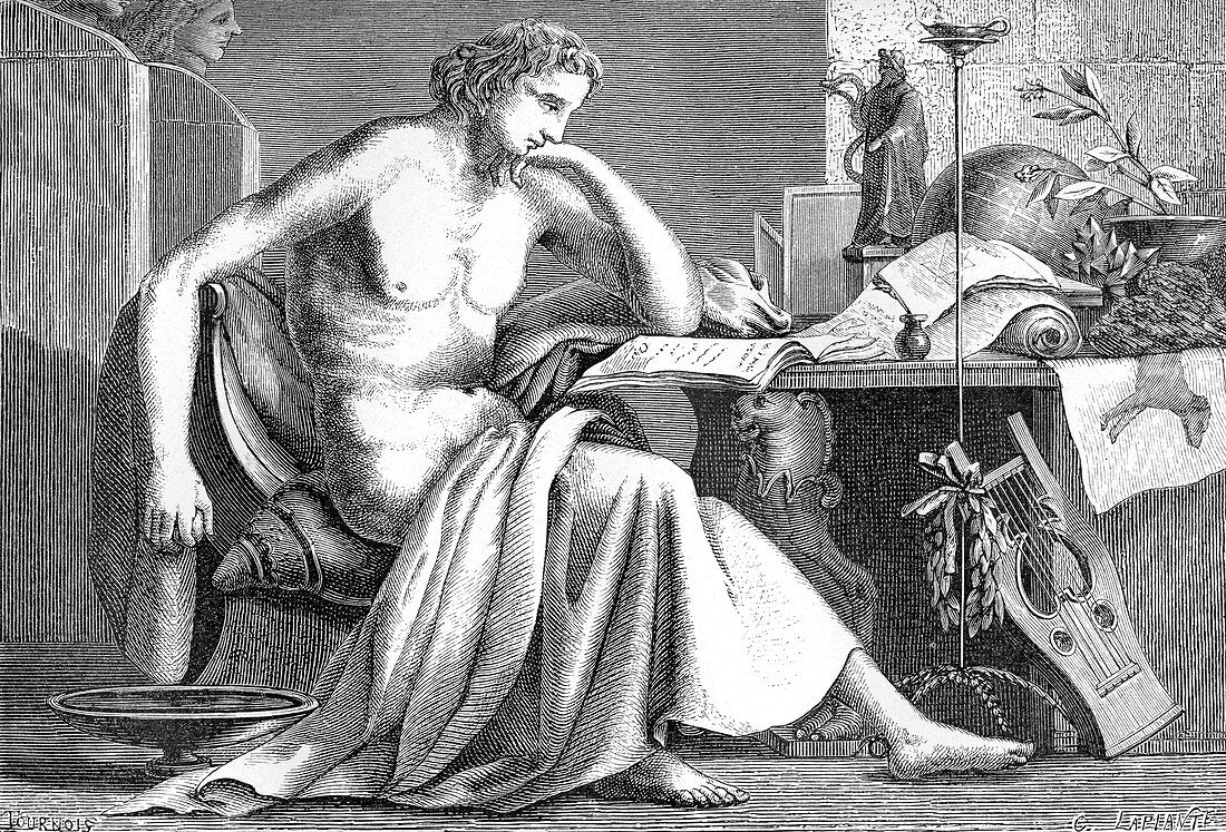 Aristotle as a young man
