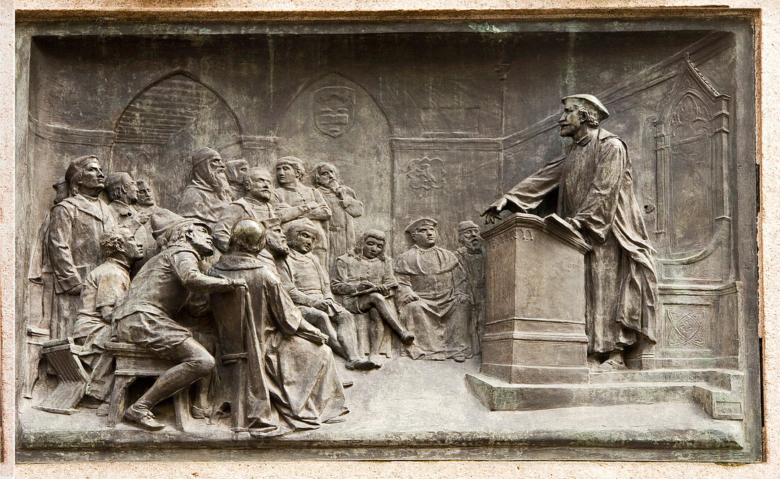 Giordano Bruno teaching