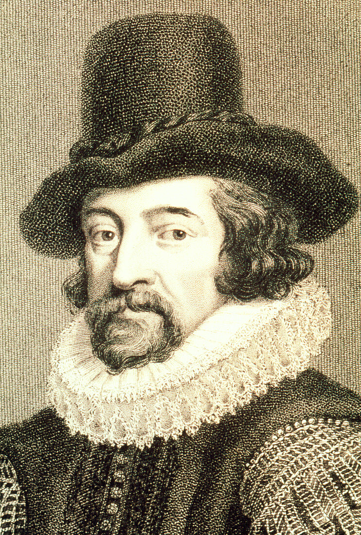 Portrait of the English philosopher Francis Bacon