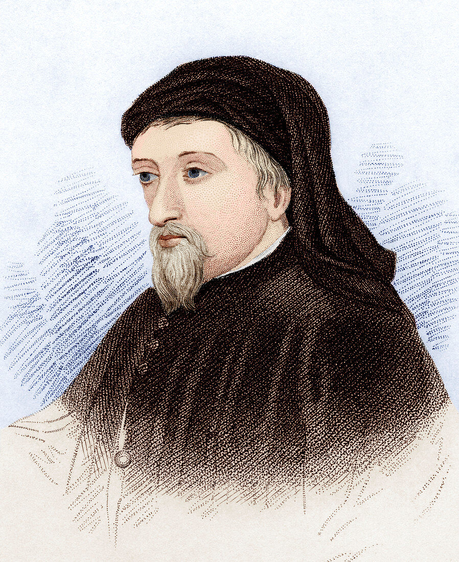 Geoffrey Chaucer,English author