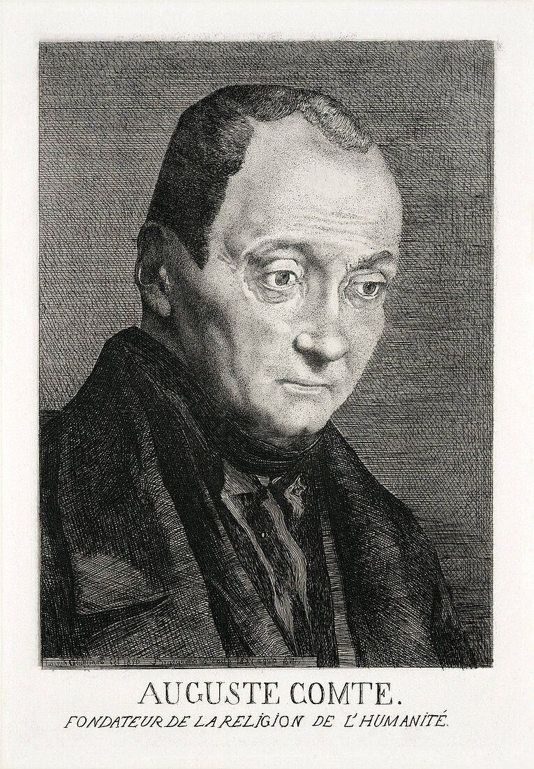 Auguste Comte,French philosopher