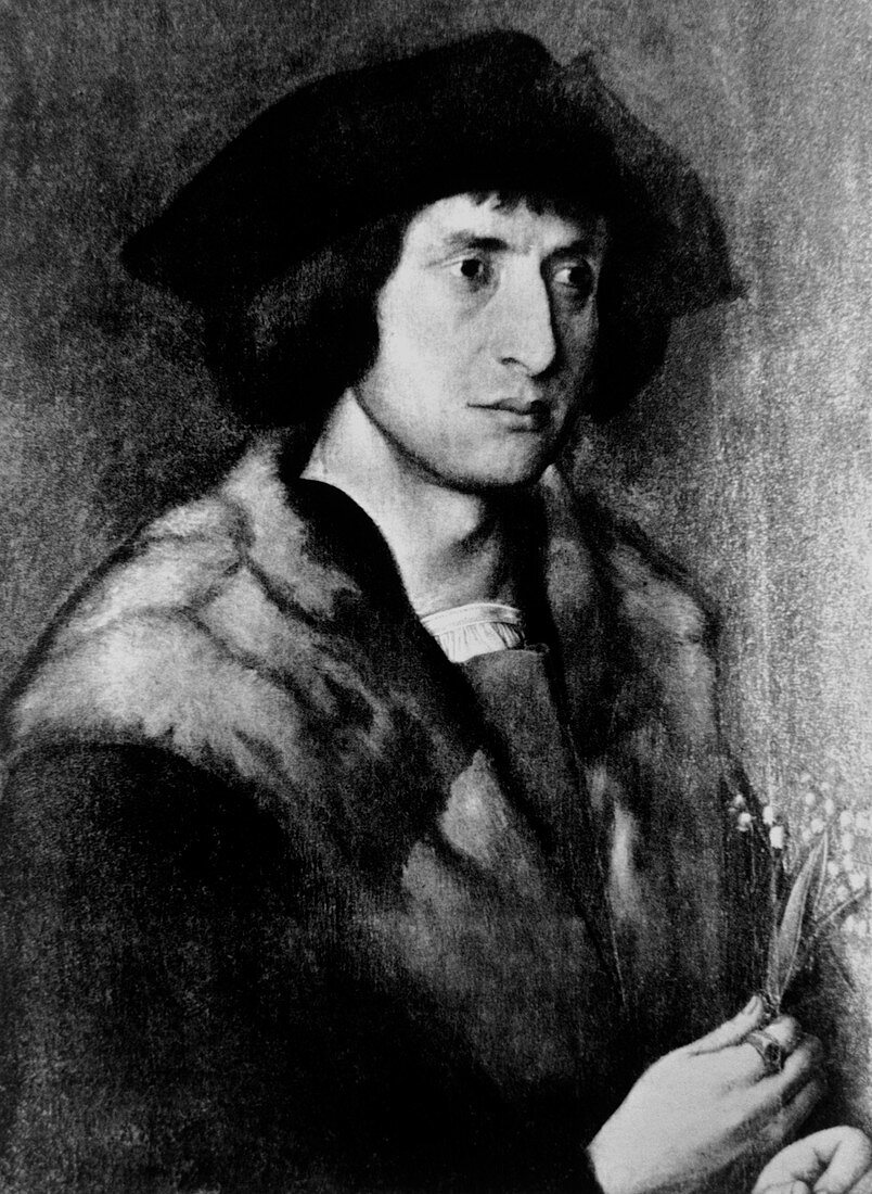 Portrait of Nicolaus Copernicus,Polish astronomer