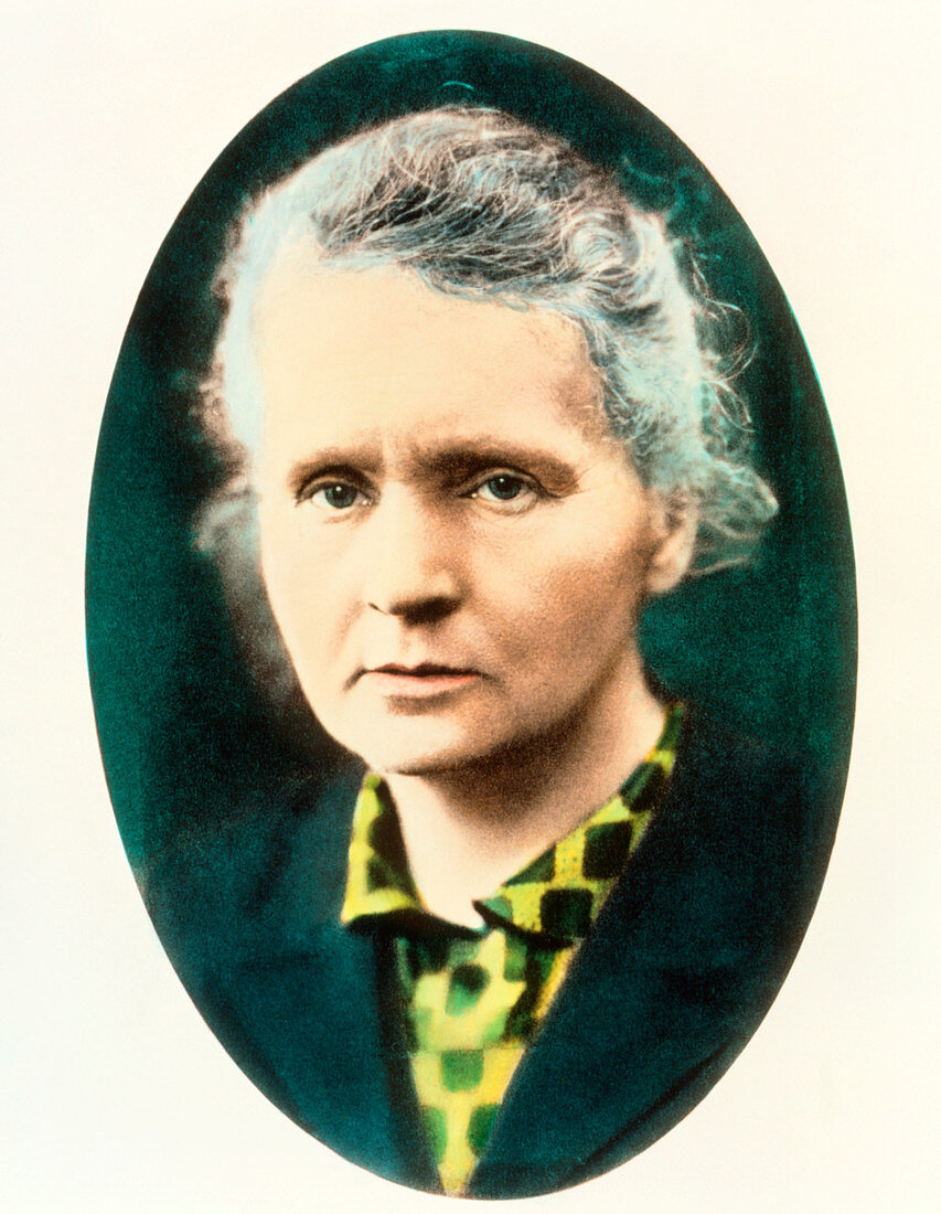 Portrait of radiochemist,Marie Curie