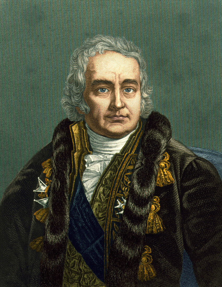 Portrait of the French chemist Jean Chaptal
