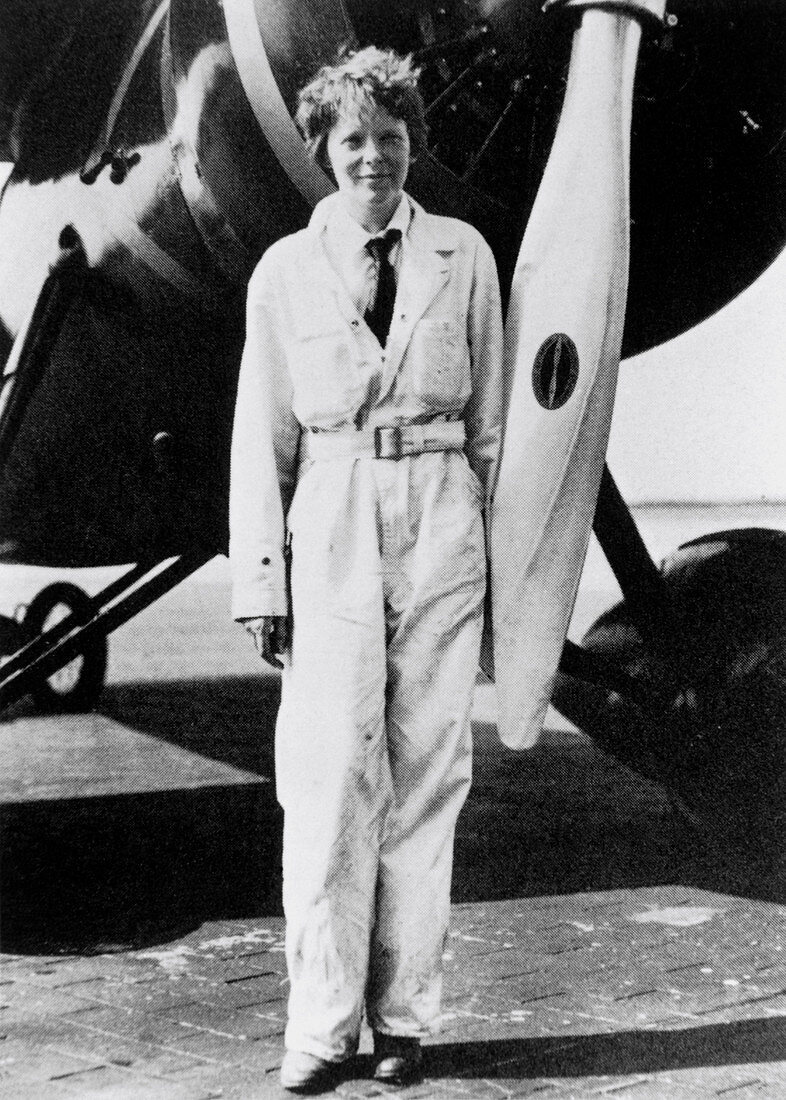 Amelia Earhart,American aviation pioneer