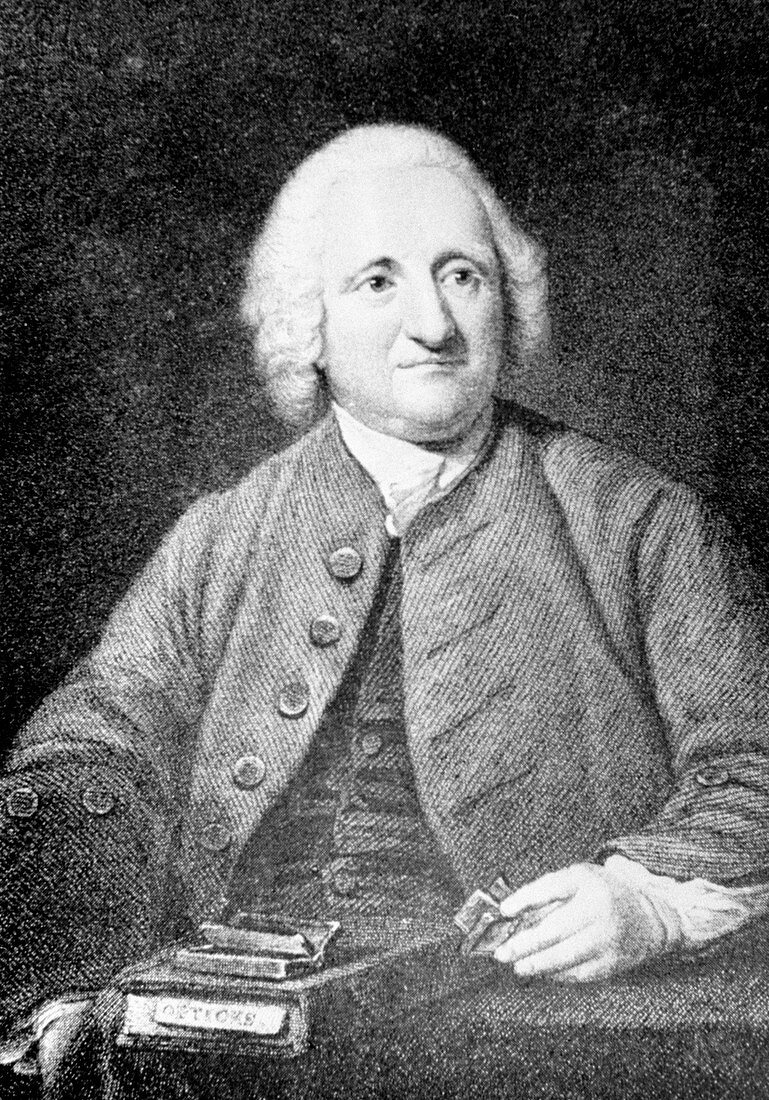 Portrait of John Dollond,1706-1761