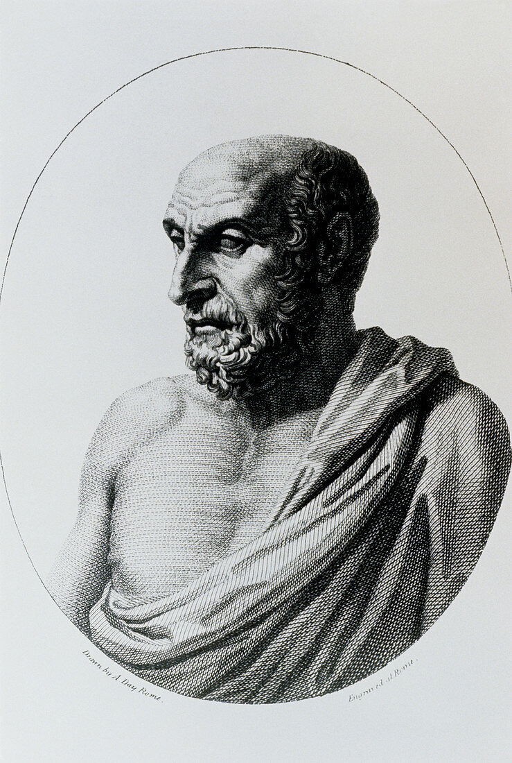 The Greek philosopher Democritus
