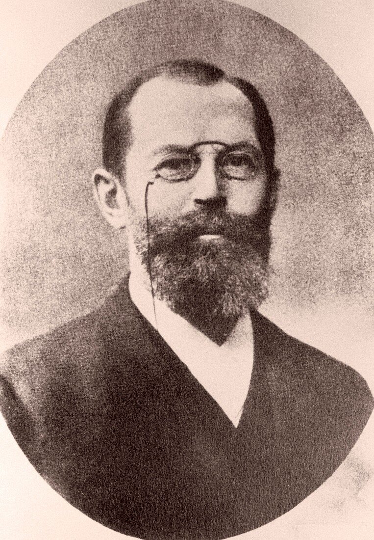 Portrait of Emil Hermann Fischer,1852-1919