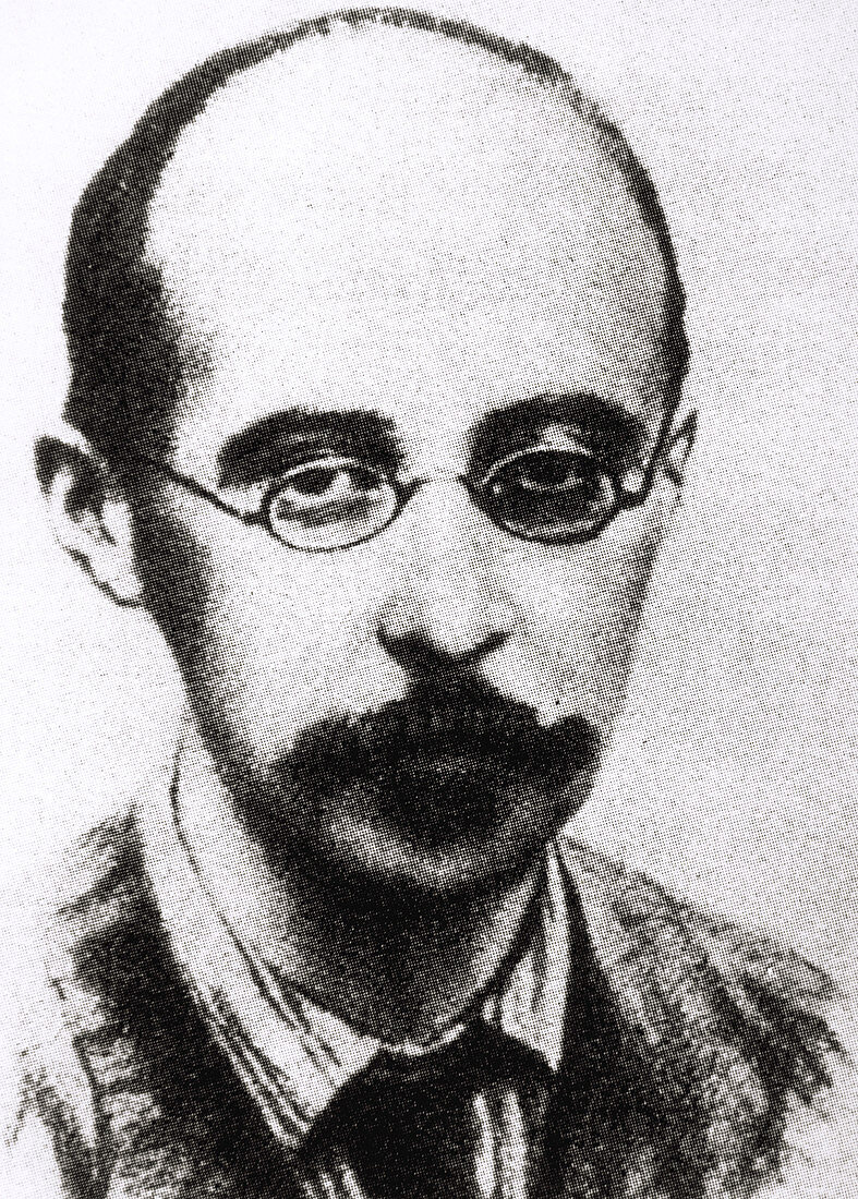 Portrait of Russian cosmologist Alexandr Friedmann