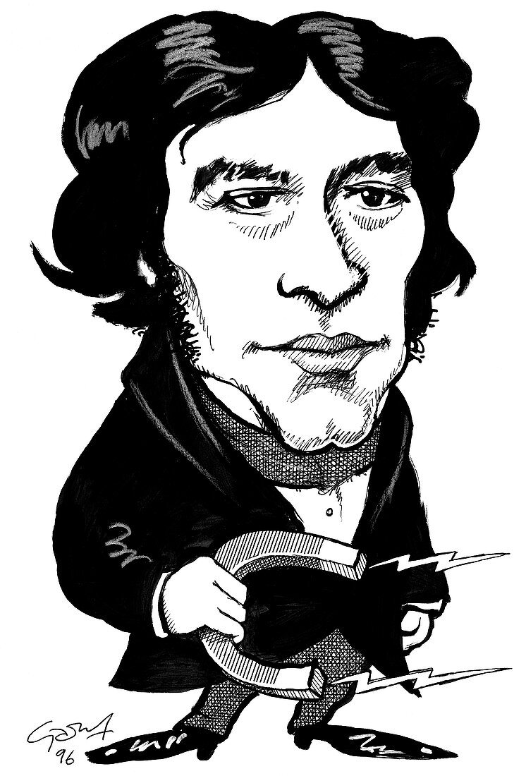 Michael Faraday,caricature