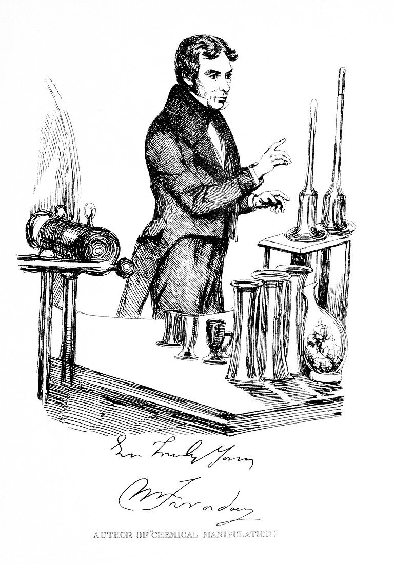 Michael Faraday,English physicist & chemist