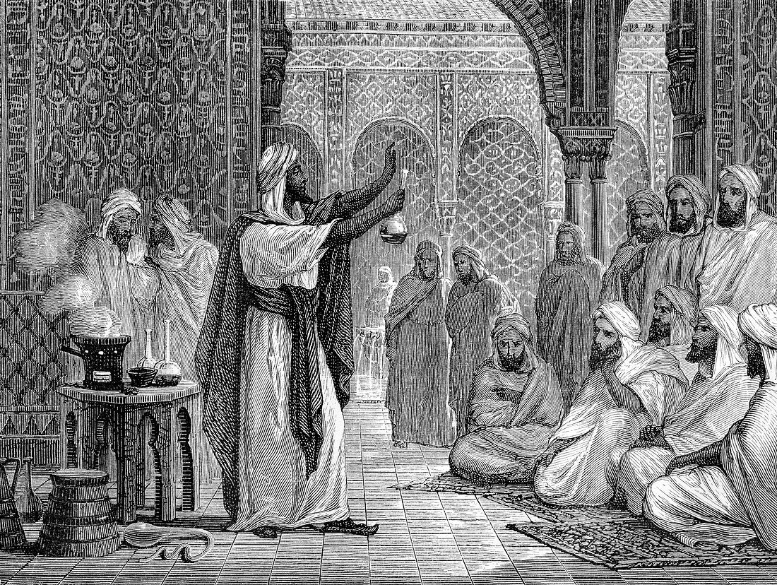 Geber,Islamic alchemist