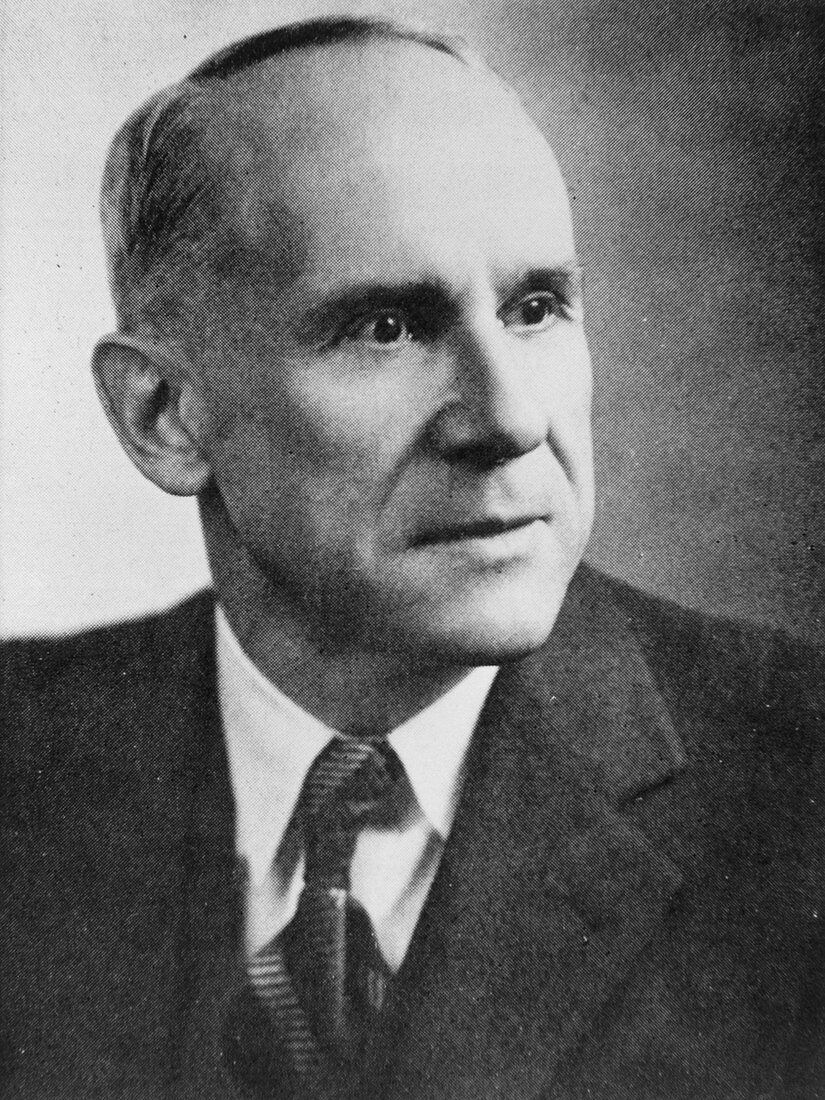 Portrait of the metallurgist William J. Kroll