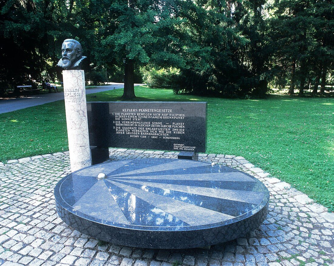 Johannes Kepler monument,Austria