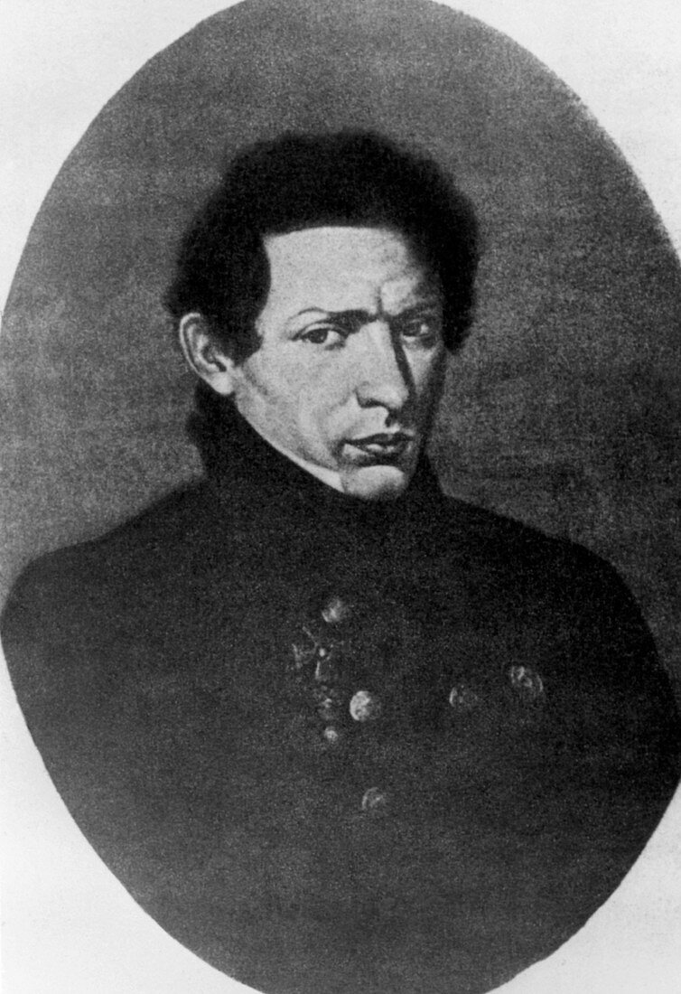 Portrait of Nikolai Ivanovich Lobachevski