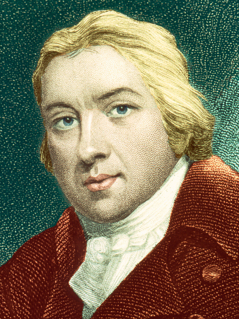 Portrait of Edward Jenner,British physician