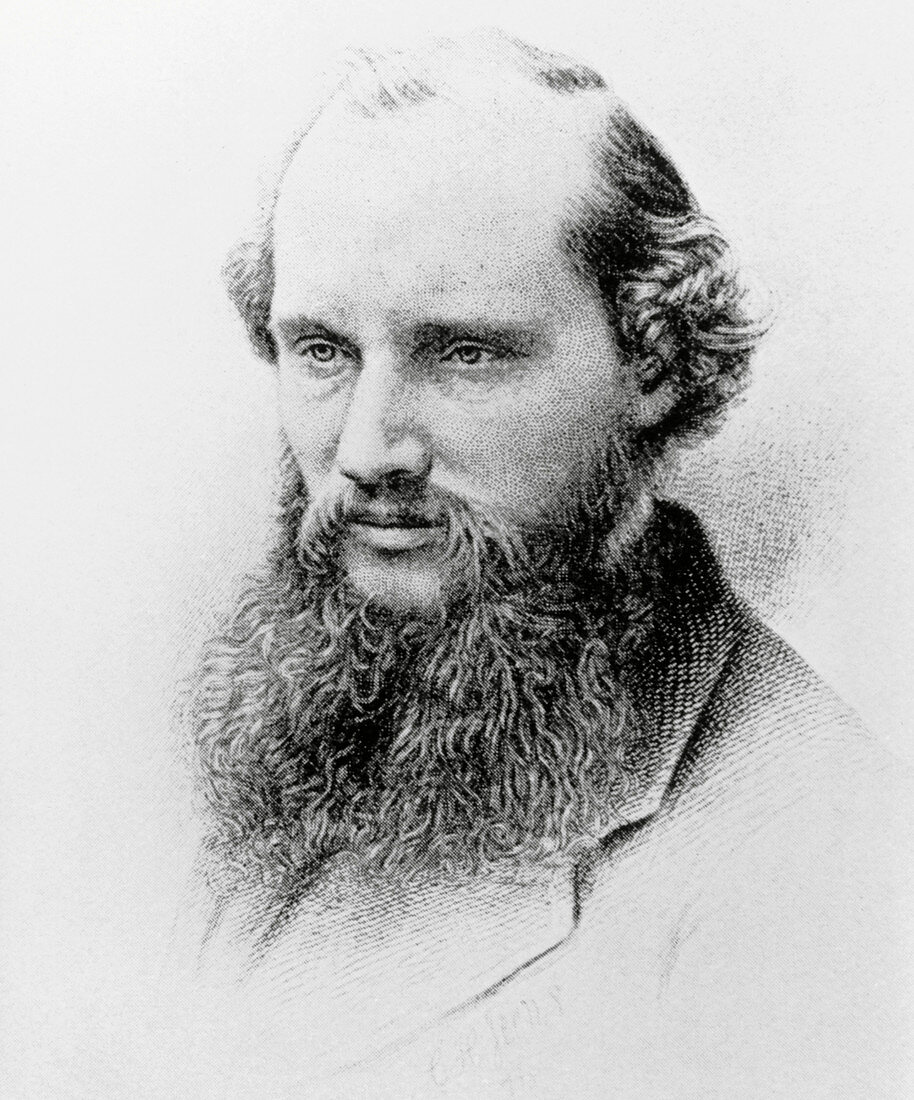 Engraving of British physicist,Lord Kelvin