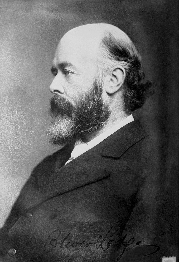 Oliver Joseph Lodge,British physicist