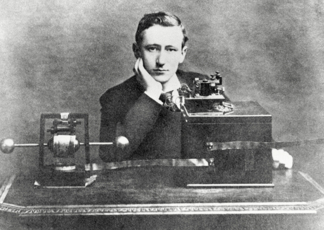Portrait of Guglielmo Marconi