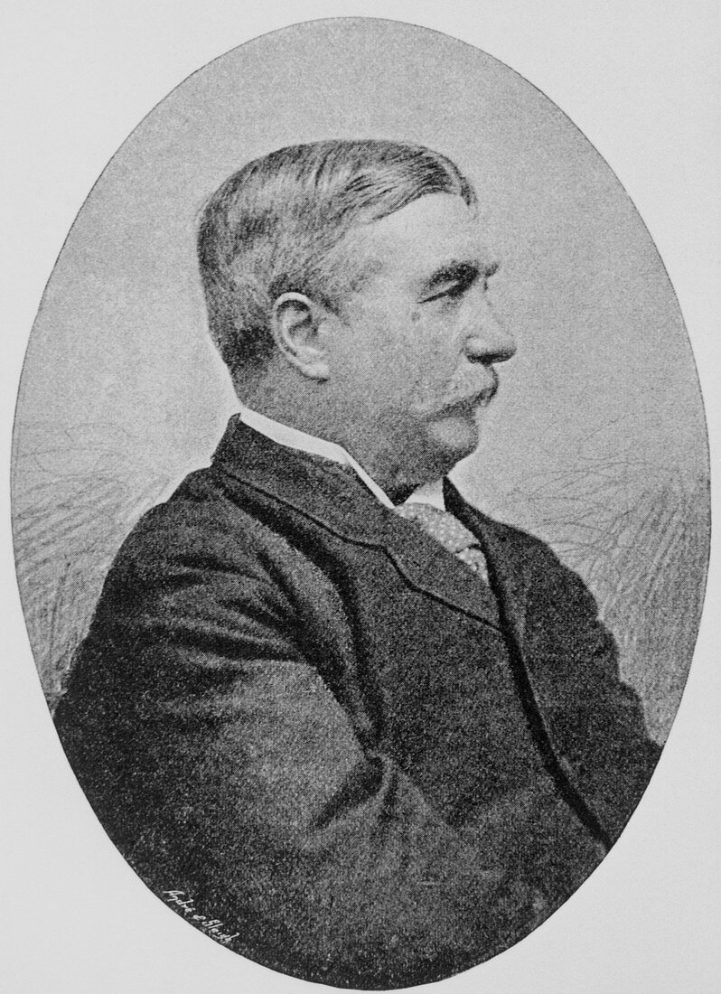 Portrait of Sir Norman Lockyer,astronomer