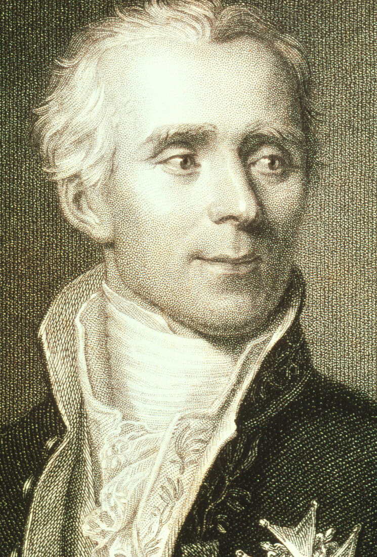 Portrait of the mathematician Pierre Simon Laplace