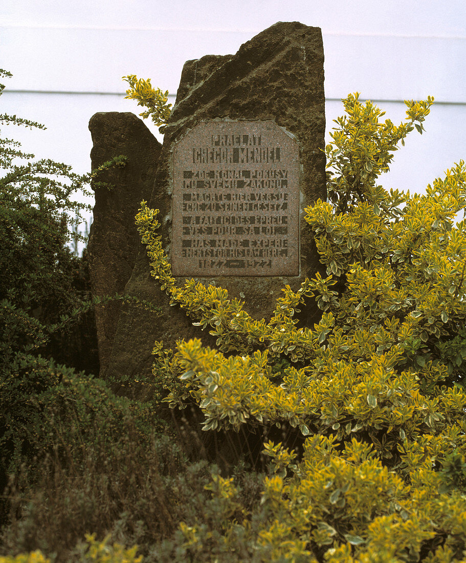 Gregor Mendel monument