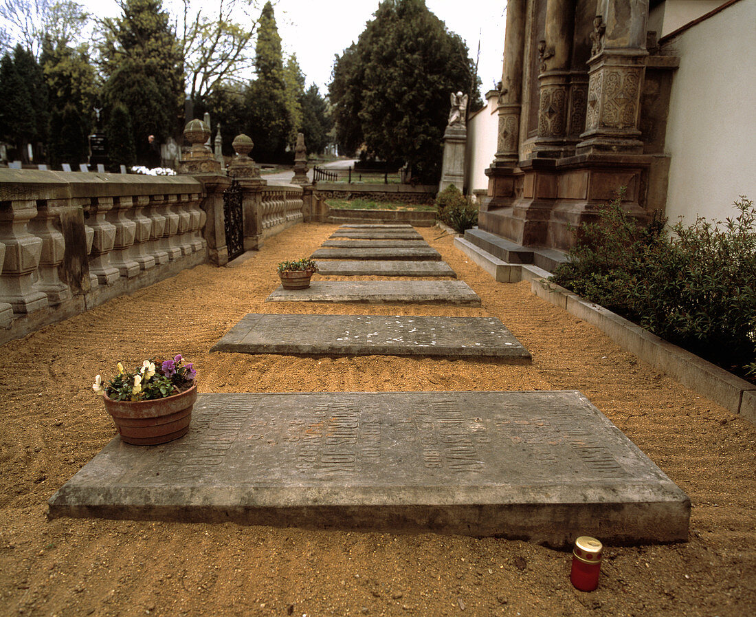 Gregor Mendel's grave