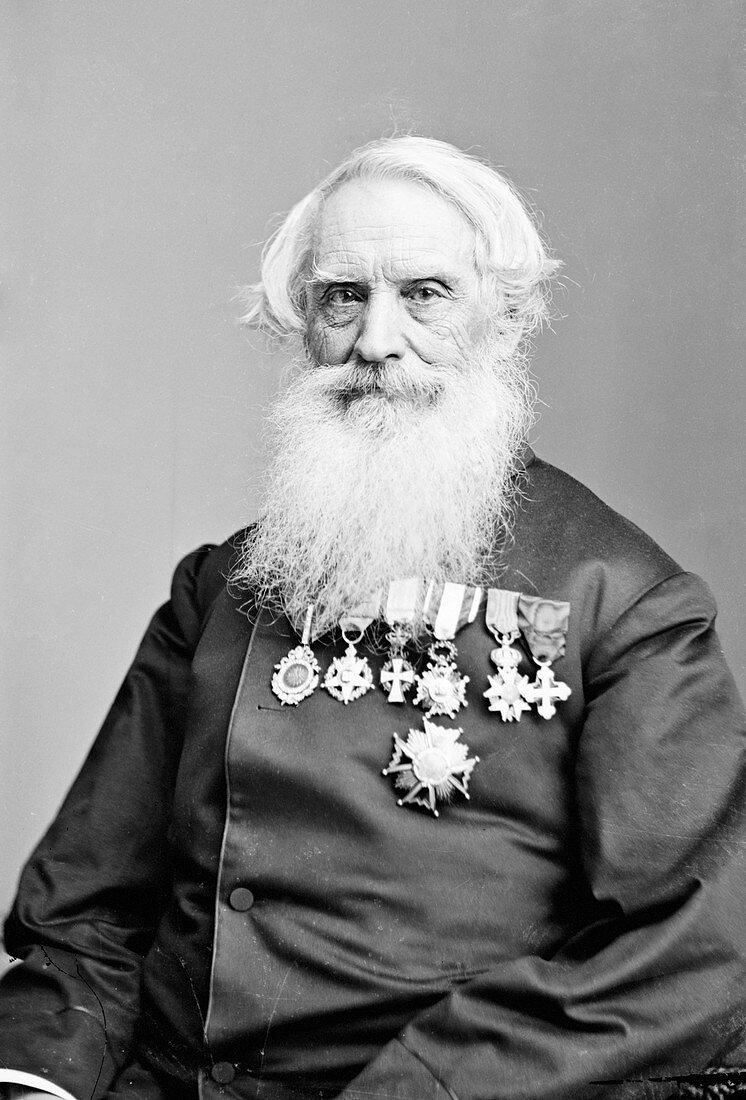 Samuel Morse,American telegraph inventor
