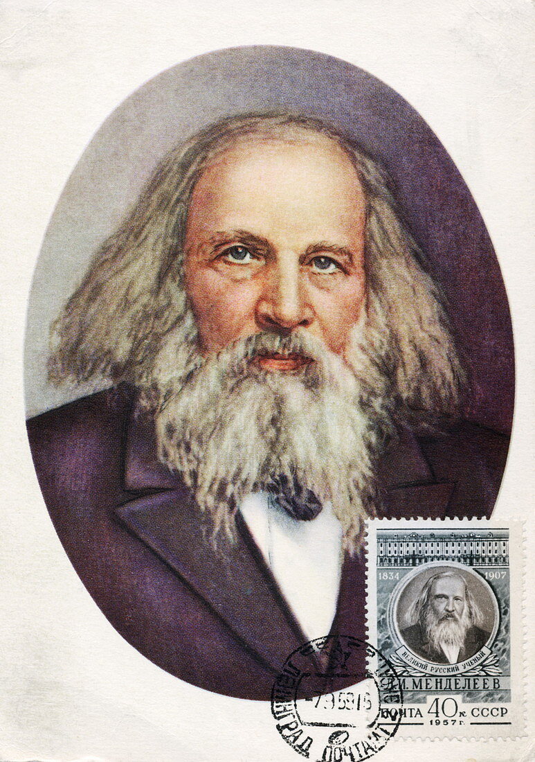 Dmitri Mendeleyev,Russian chemist