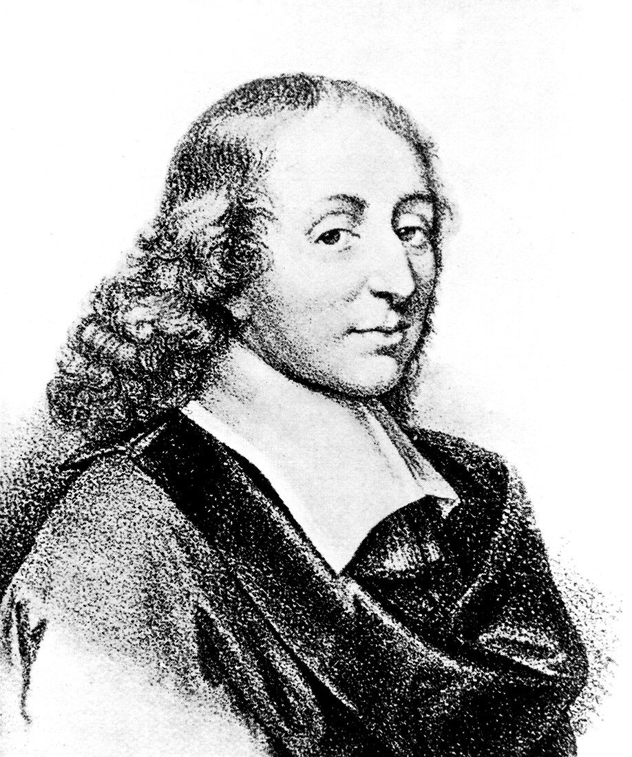 French mathematician and physicist Blaise Pascal