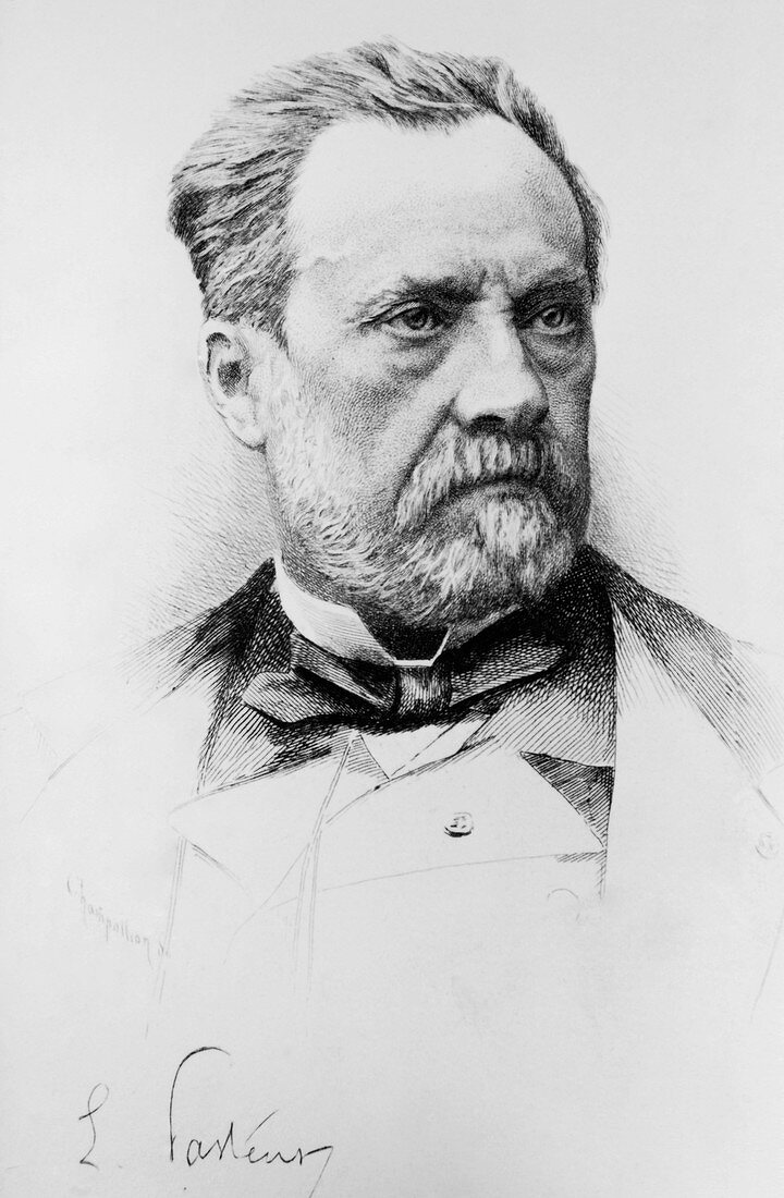 Louis Pasteur,French bacteriologist in middle age