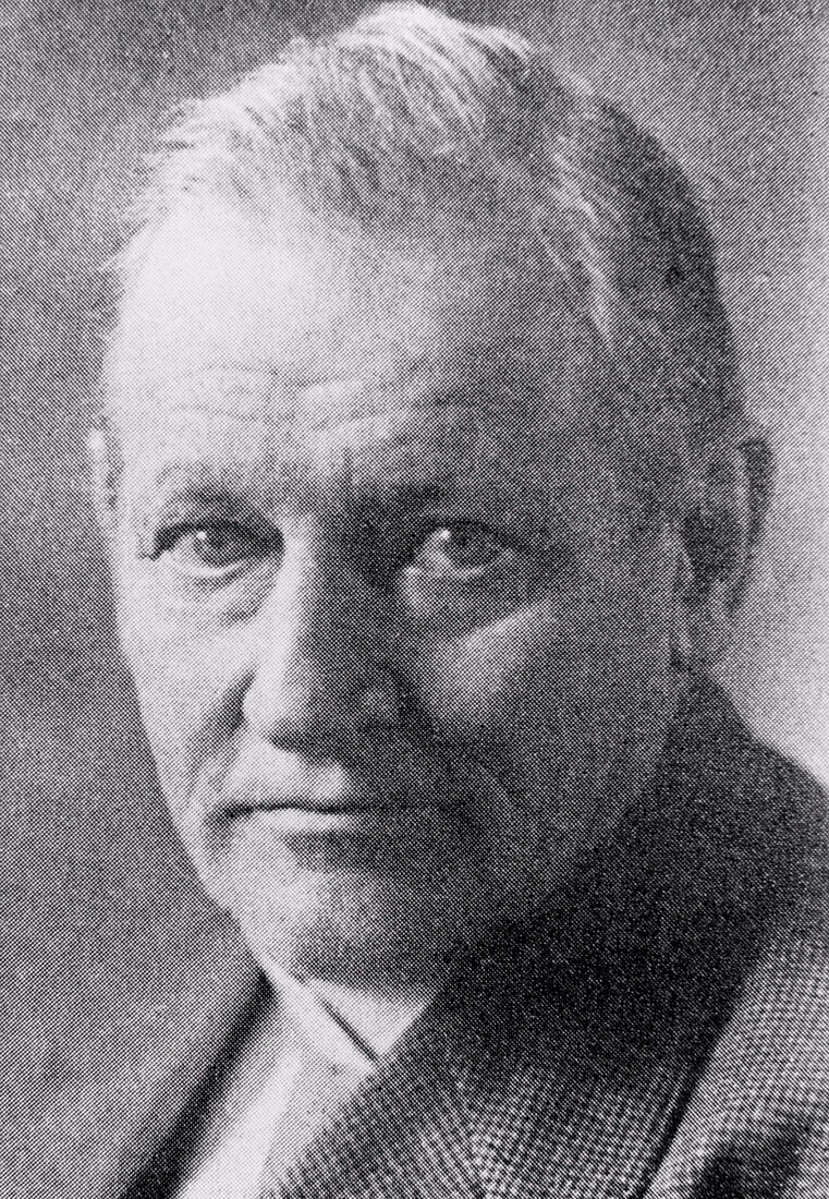 Portrait of Albrecht Penck,German geographer