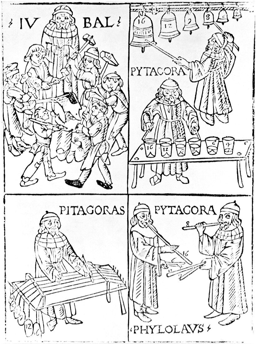 Pythogoras woodcut