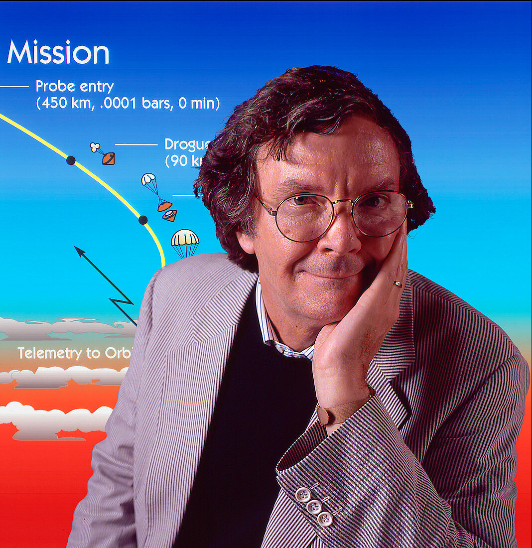 Portrait of Tobias Owen,planetary climatologist