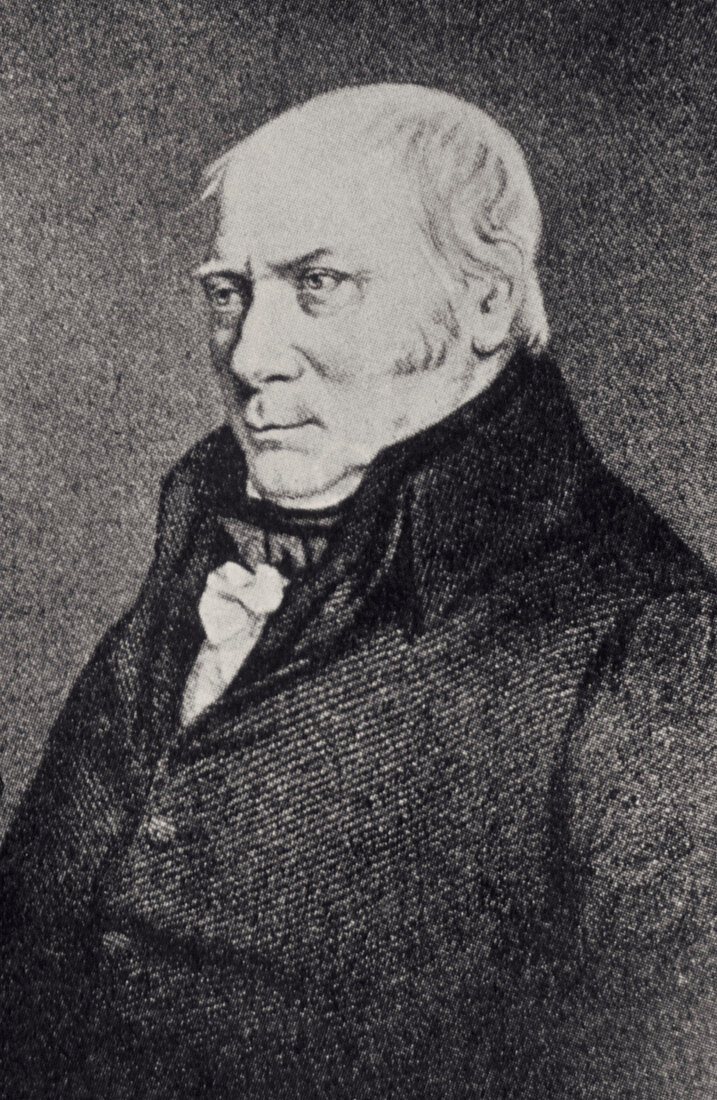 Portrait of British geologist William Smith