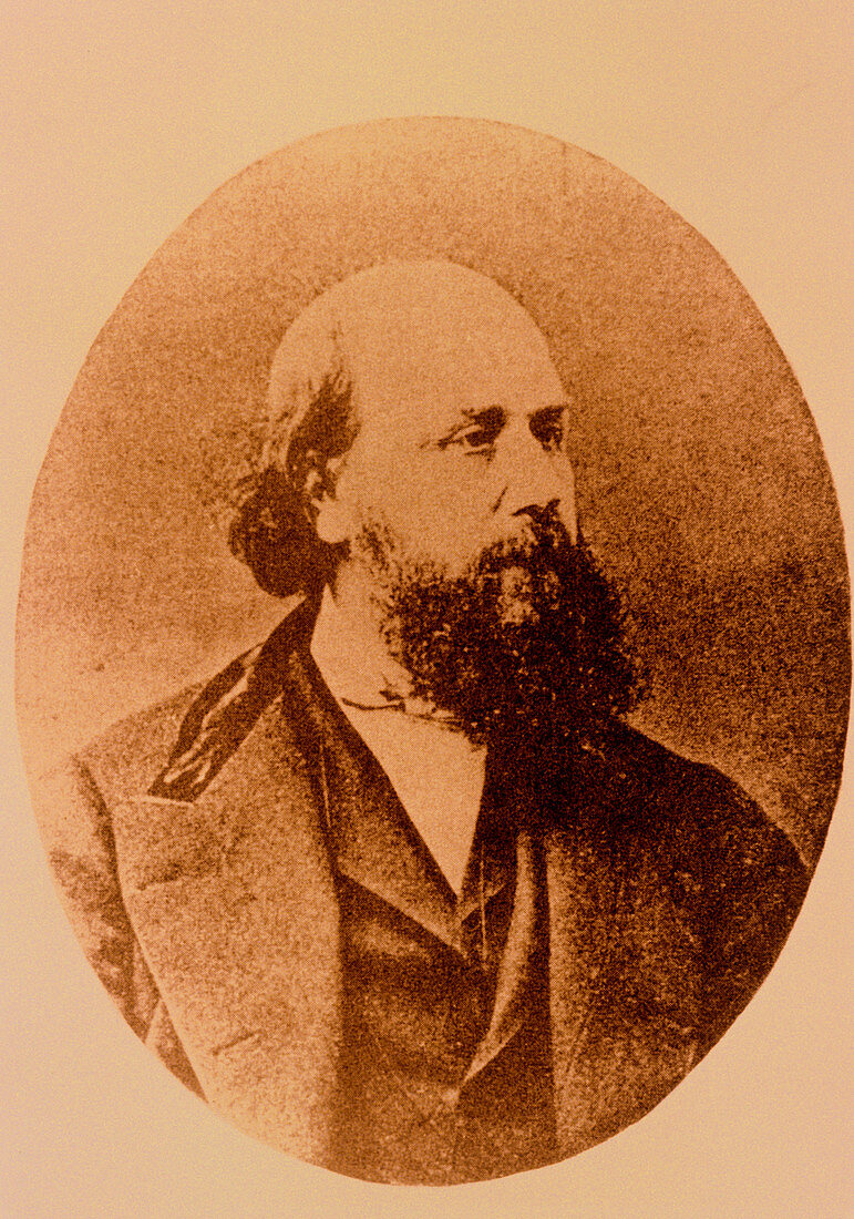Portrait of James Joseph Sylvester,1814-1897