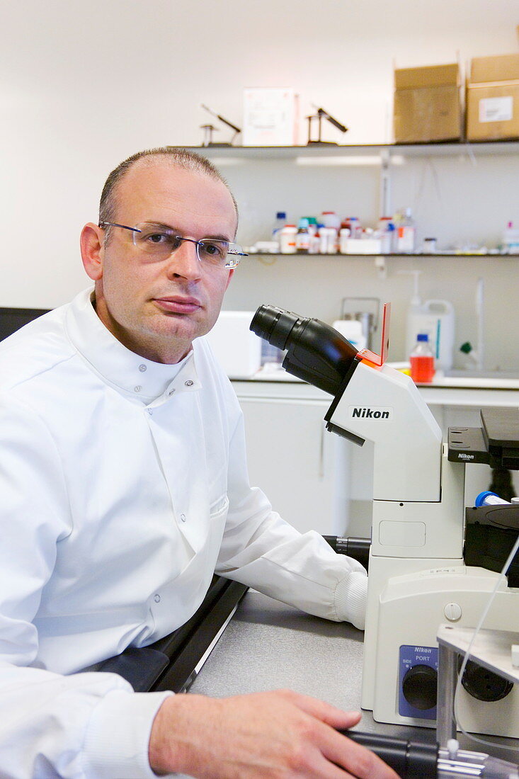 Professor Stojkovic,stem cell researcher