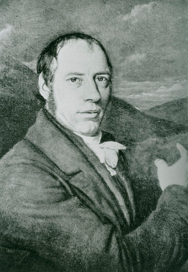 Portrait in oils of engineer,Richard Trevithick