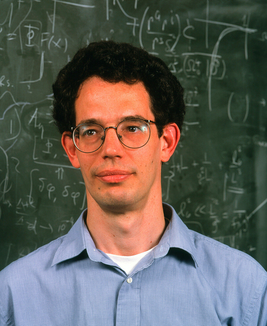 Portrait of physicist and mathematician Neil Turok