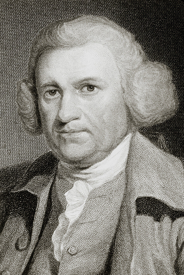 Portrait of John Smeaton,English engineer