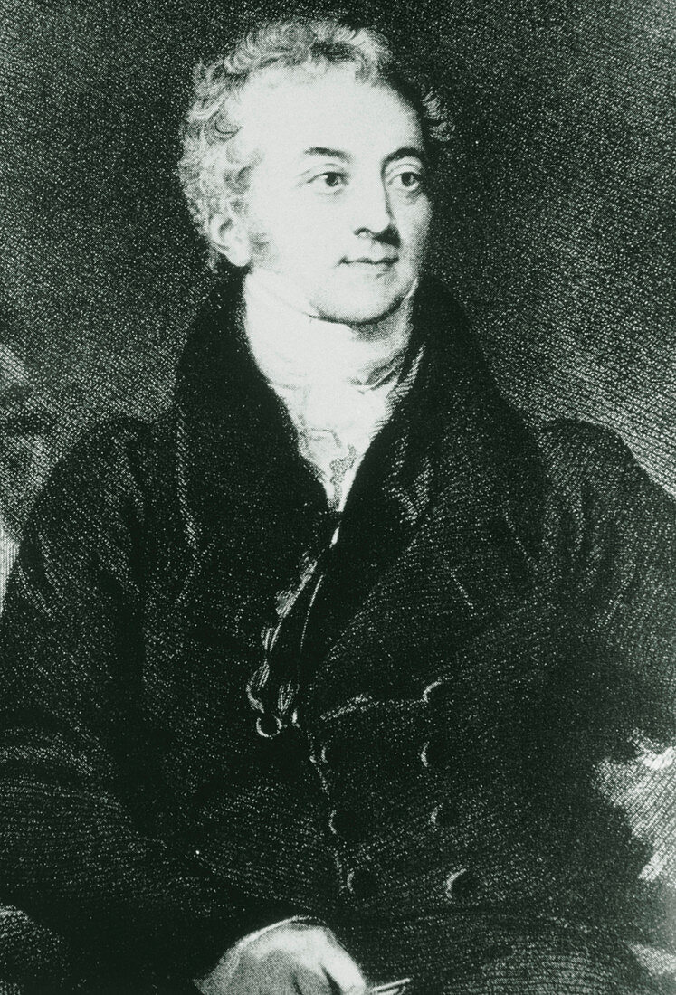 Portrait of Thomas Young,1773-1829