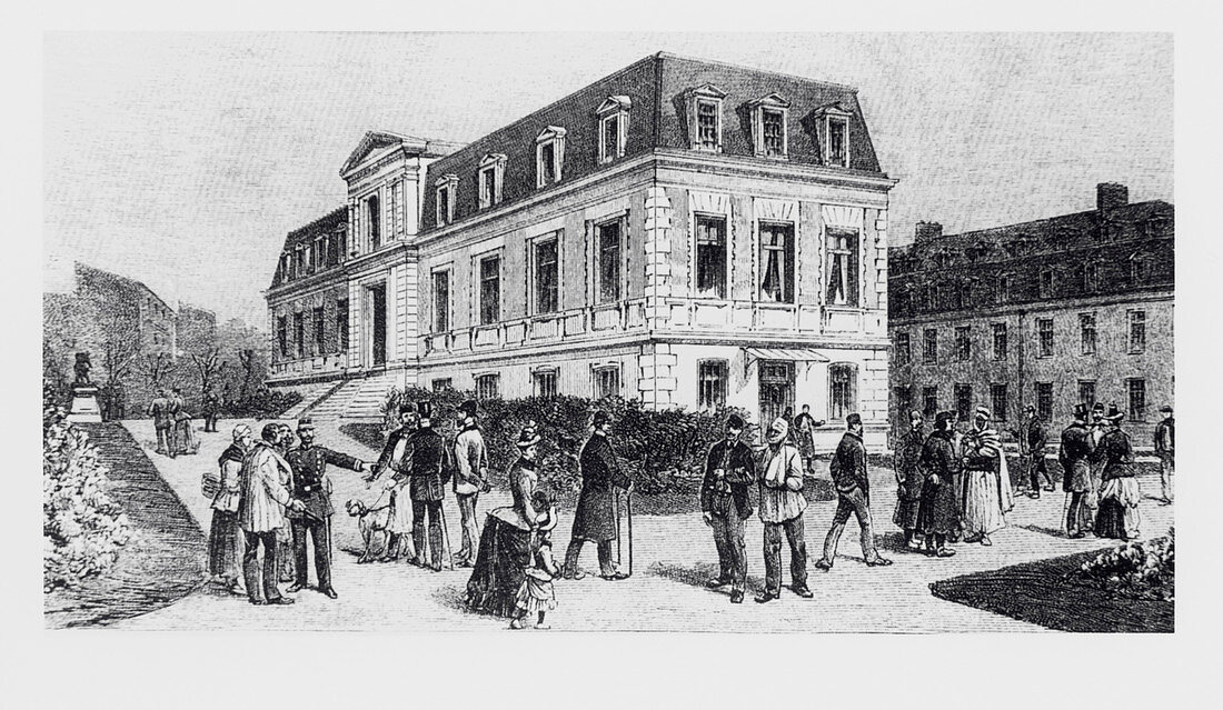The Pasteur Institute in the 1890s