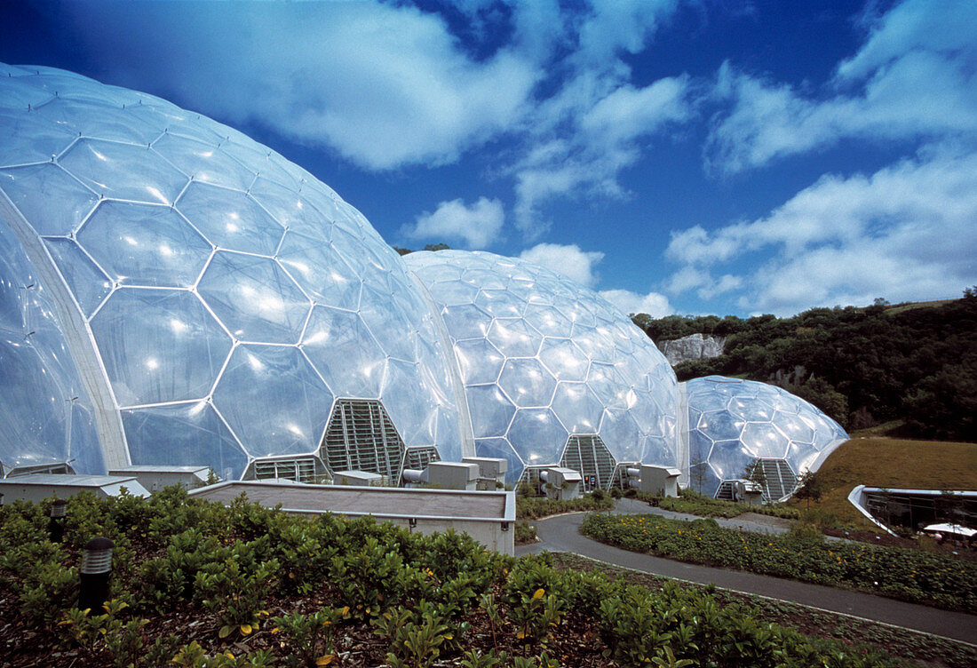 Eden Project biomes