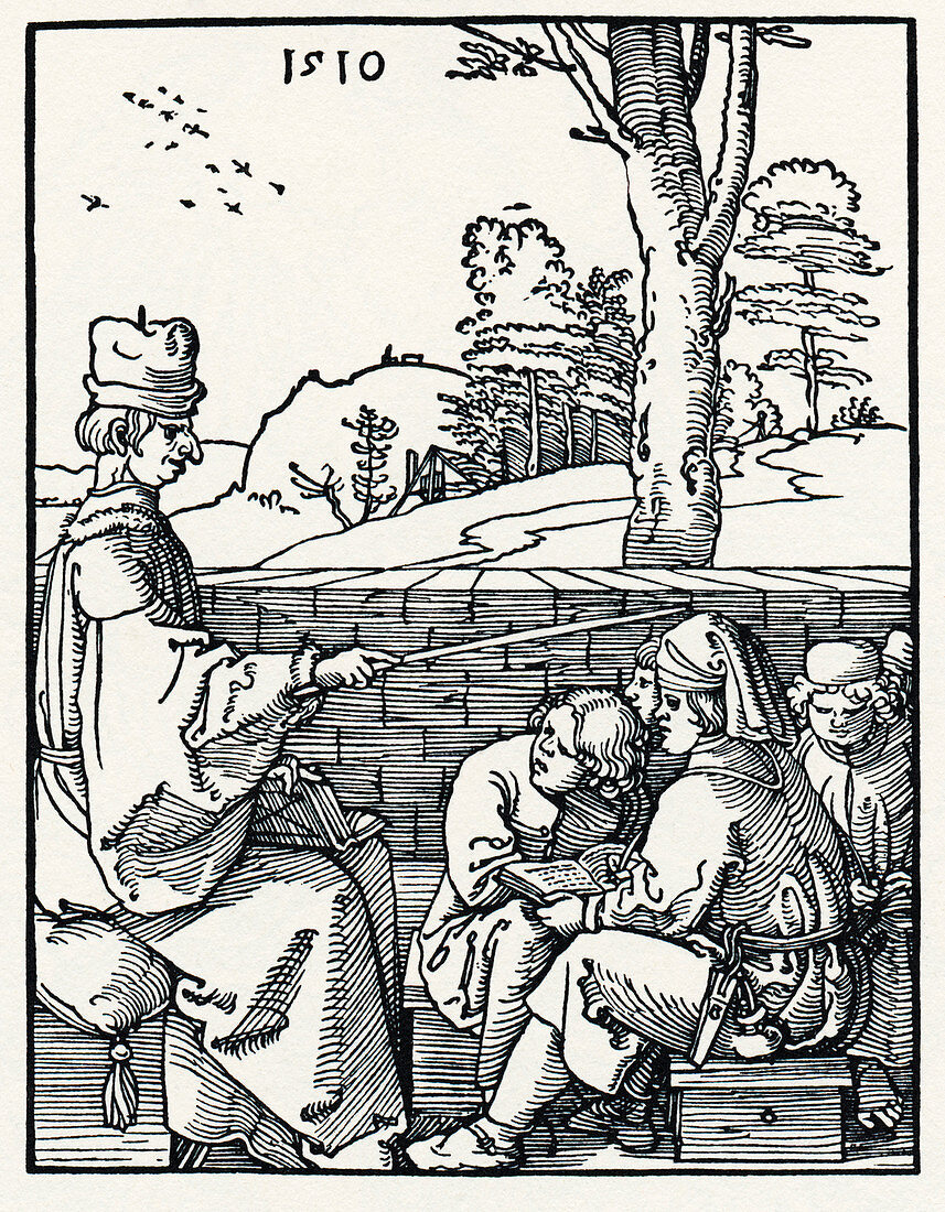 16th-century school lesson