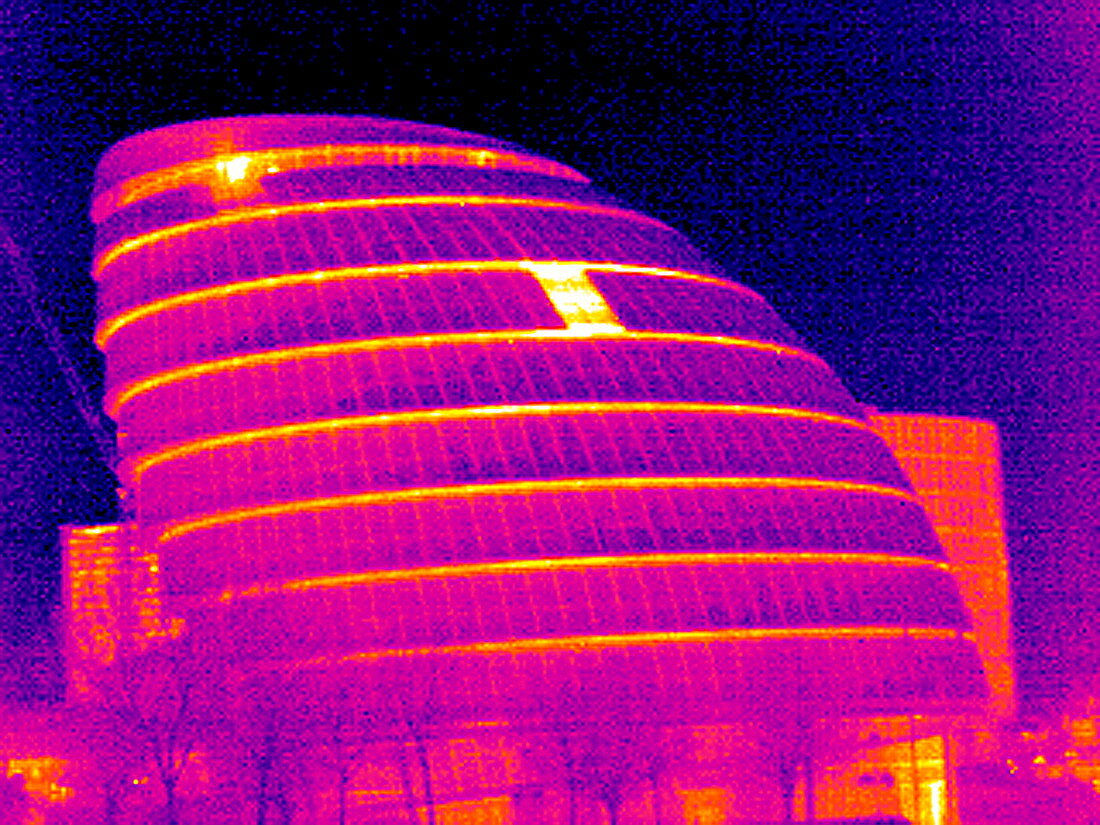 London Assembly Building,UK,thermogram