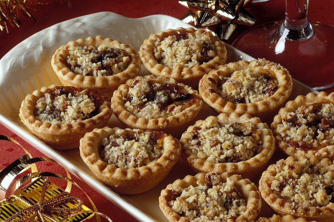 Mince pies: tartlets with mincemeat filling